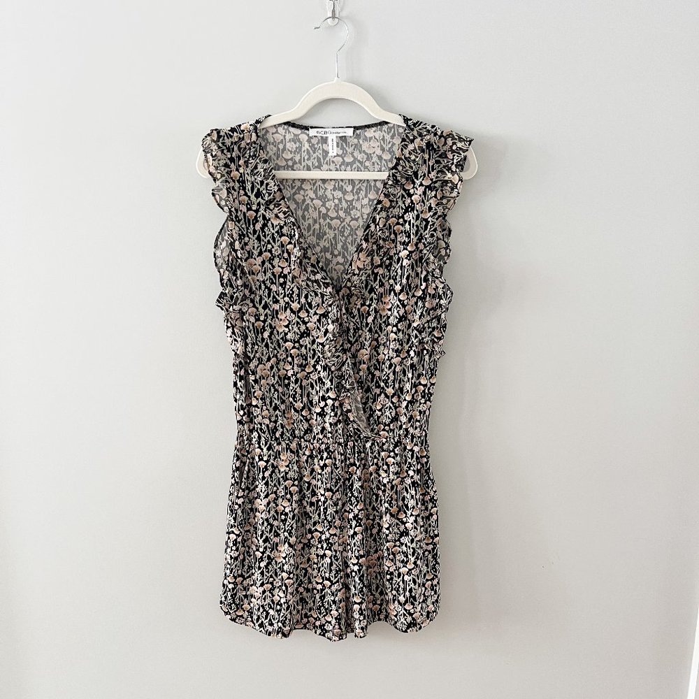 BCBG Floral Romper